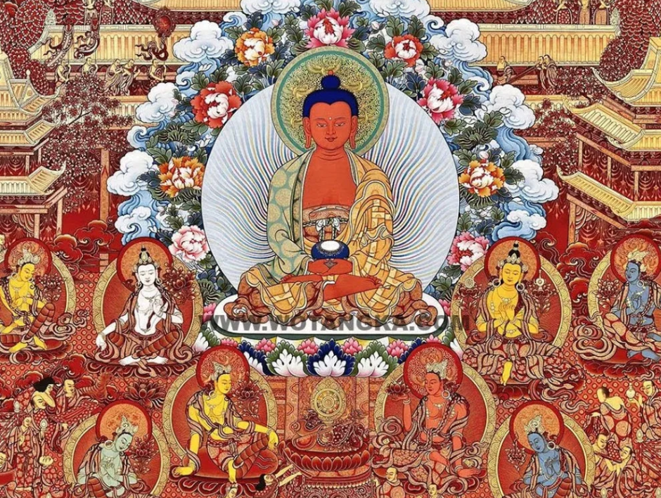 Amitabha Buddha's meaning: Amitabha Buddha's promise and jewelry symbolizing that promise.